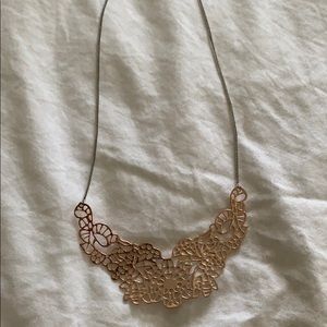 Rose Gold Statement Necklace